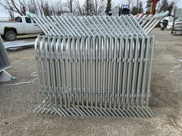 unused-qty-of-(80)-galvanized-site-fence-image-12