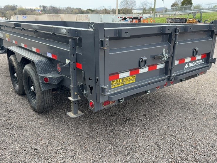 #3000-•-2025-ironbull-16'-bumper-pull-dump-trailer-image-8