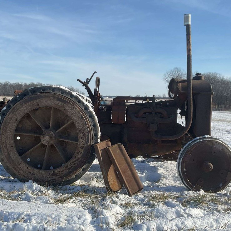 Fordson with Hard Rubber Tires