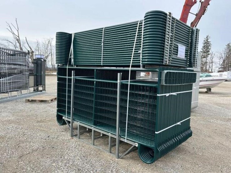 qty-of-(56)-10-ft-powder-coated-sheep-corral-panel-image-1