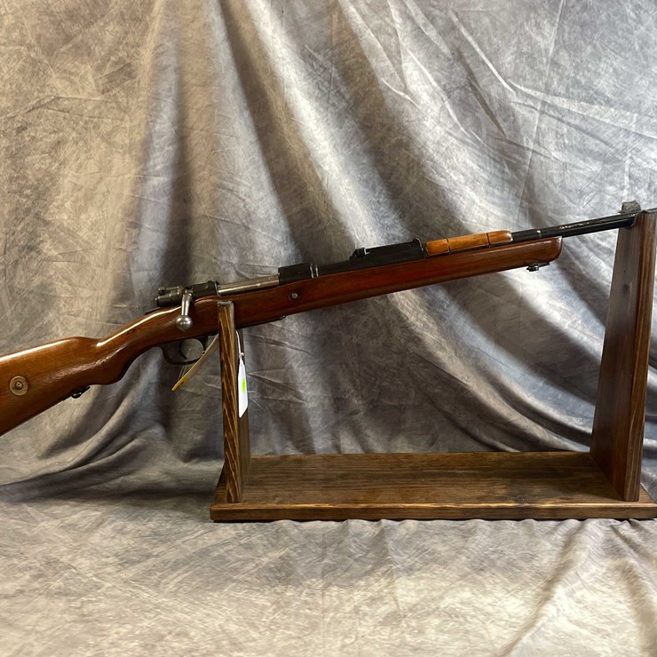 #10136 • Mauser Model 98, 8mm Mauser Bolt Action Rifle, SN: 113