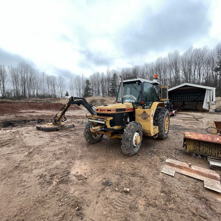 #408 • Tiger Special 6640 Tractor w/Brush Cutter (Denmark, WI)