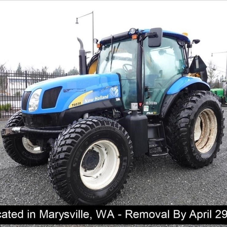 2012 NEW HOLLAND T6030 PLUS