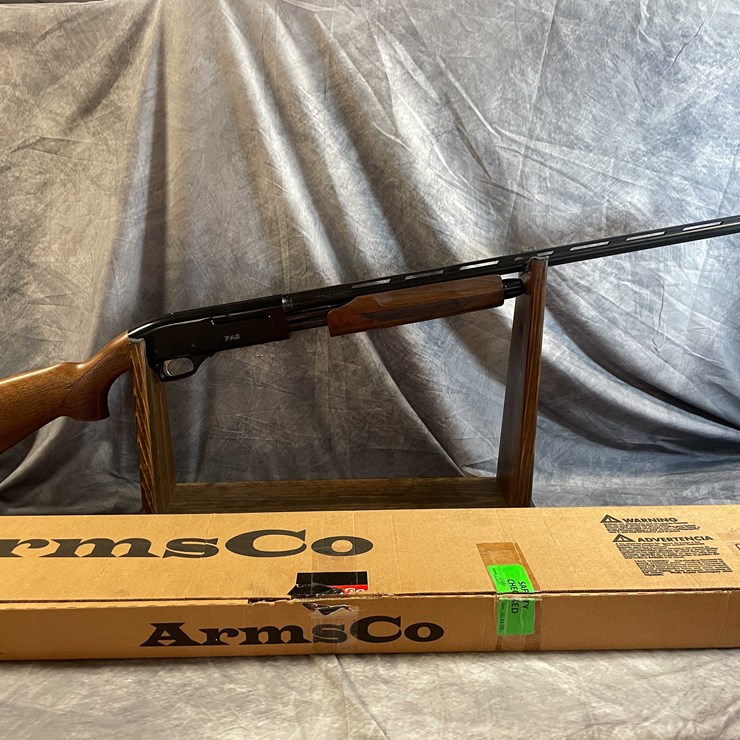 #10100 • Armsco PAS, 410 Ga. Pump Action Shotgun, SN: 410P18-000393