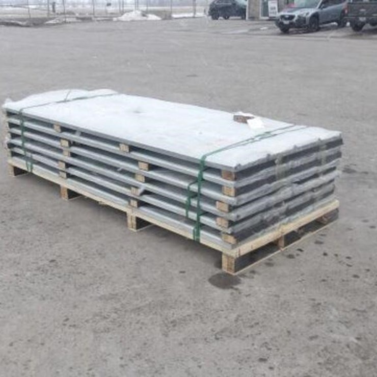 UNUSED Qty Of (50) 94.5 In x 37 In. Galvanized