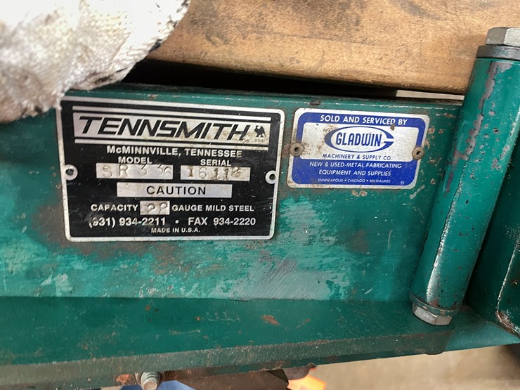 #2513-•-tennsmith-slip-roller-and-niagara-metal-shear-(columbia-heights,-mn)-image-15
