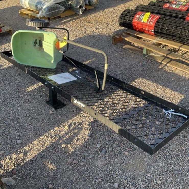 RV BICYCLE CARRIER AND SEED SPREADER