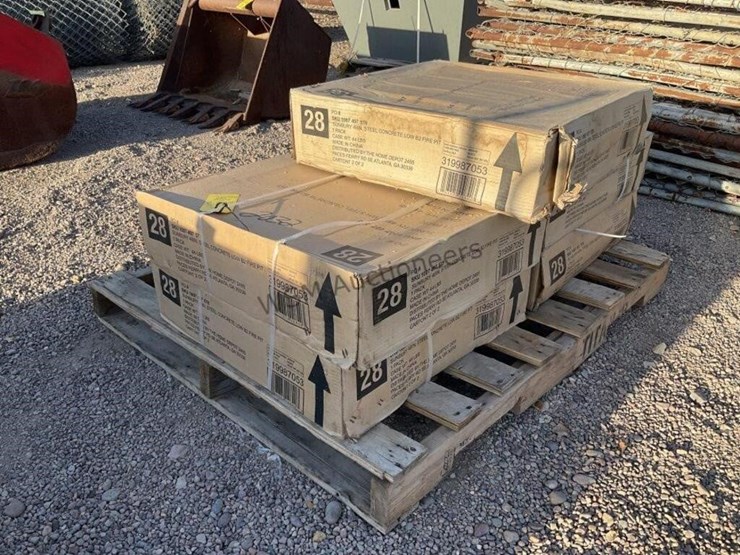 pallet-of-propane-tank-holders-for-fire-pit-image-1