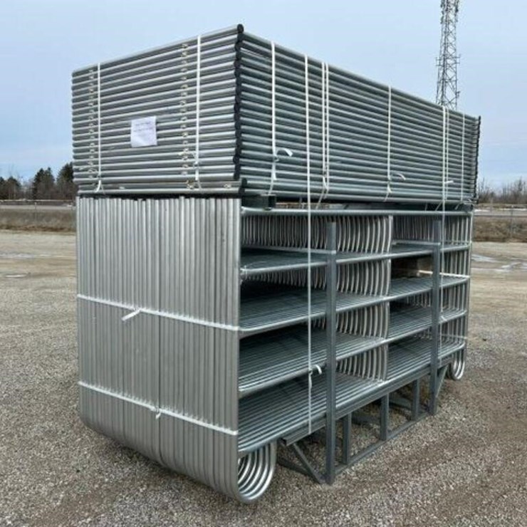 Qty Of (56) 10 Ft Powder Coated Corral Panel