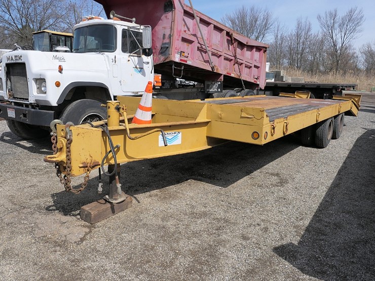 1986-eager-beaver-20h-tag-trailer,-sn:1120ha236gt200284,-20'-deck,-5'-beavertail-w/-ramps,-96''-wide-image-1