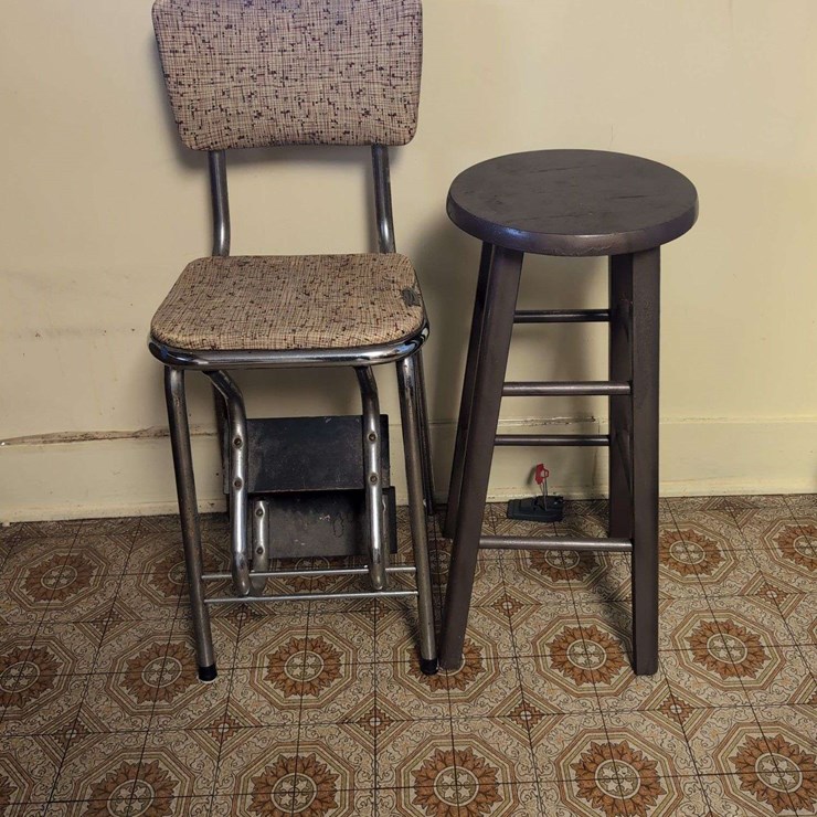 Two Assorted Stools