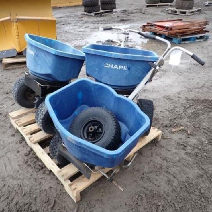 Qty Of (3) Chapin Broadcast Spreaders