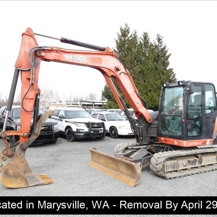 2015 KUBOTA KX080-4