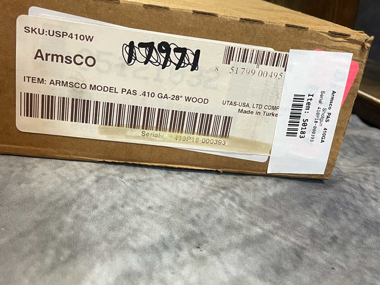 #10100-•-armsco-pas,-410-ga.-pump-action-shotgun,-sn:-410p18-000393-image-17