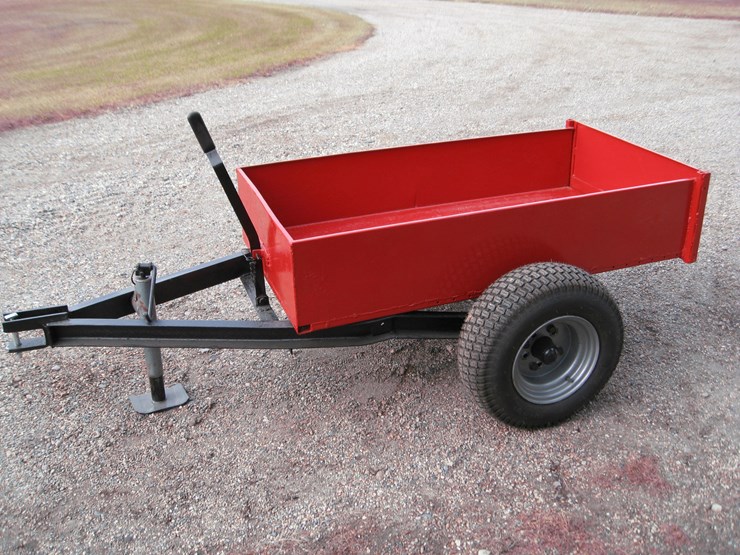 seller-#13.--heavy-duty-tilt-bed-garden-trailer,-28”x53”,-12”-sides,-20x8x10-new-tires,-removable-end-gate-image-2