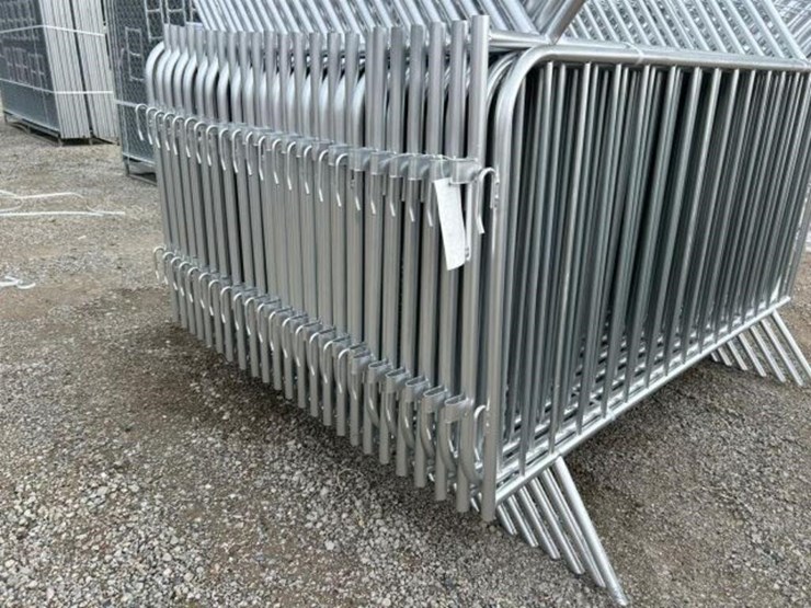 unused-qty-of-(80)-galvanized-site-fence-image-10