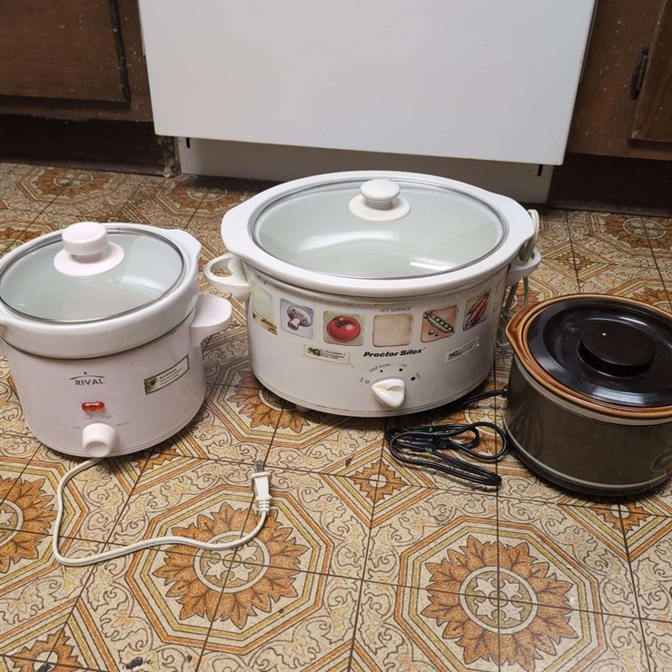 Rival Crock-Pot and Proctor Silex Slow Cookers