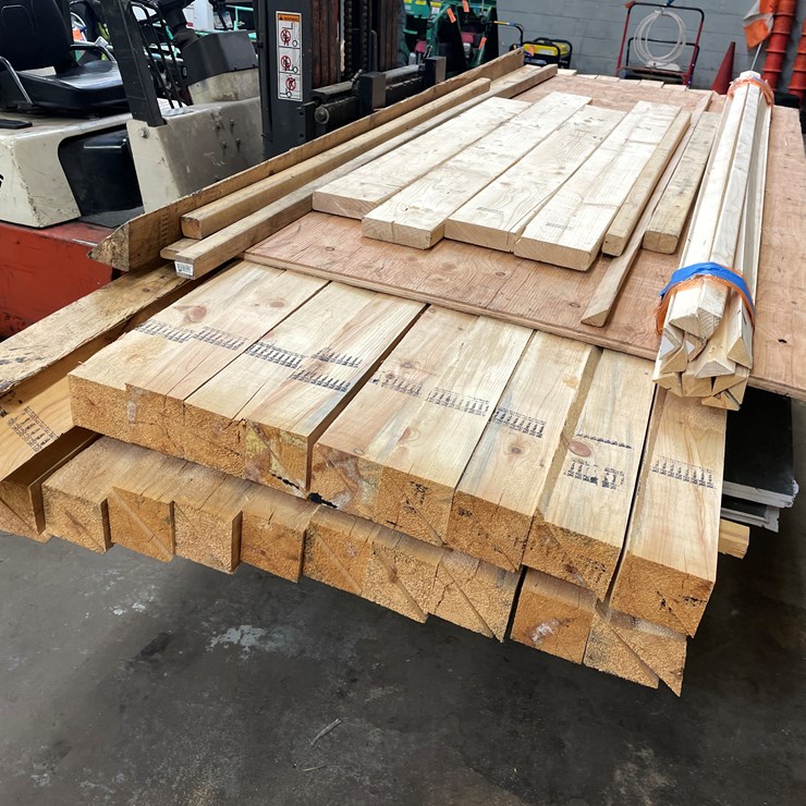 #2558 • Pallet of Building Material (Columbia Heights, MN)