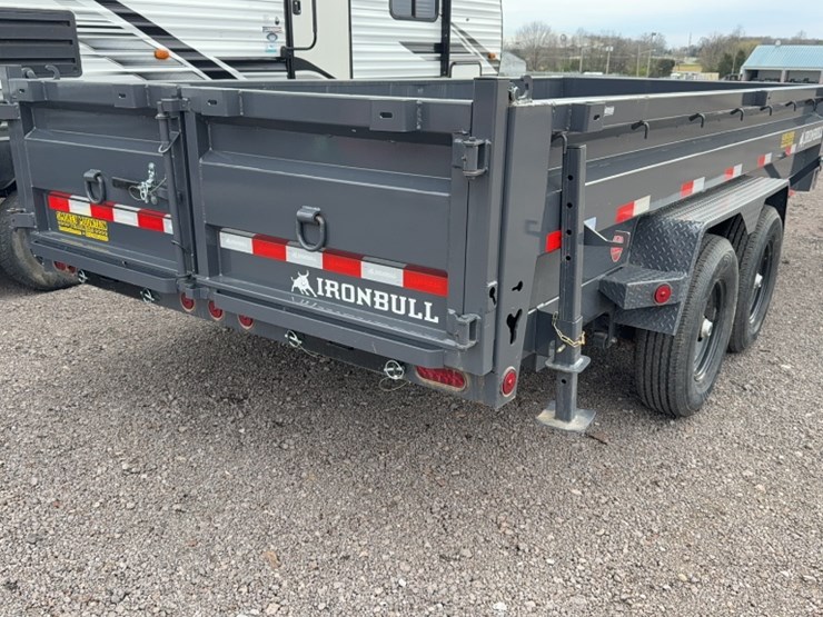 #3000-•-2025-ironbull-16'-bumper-pull-dump-trailer-image-7
