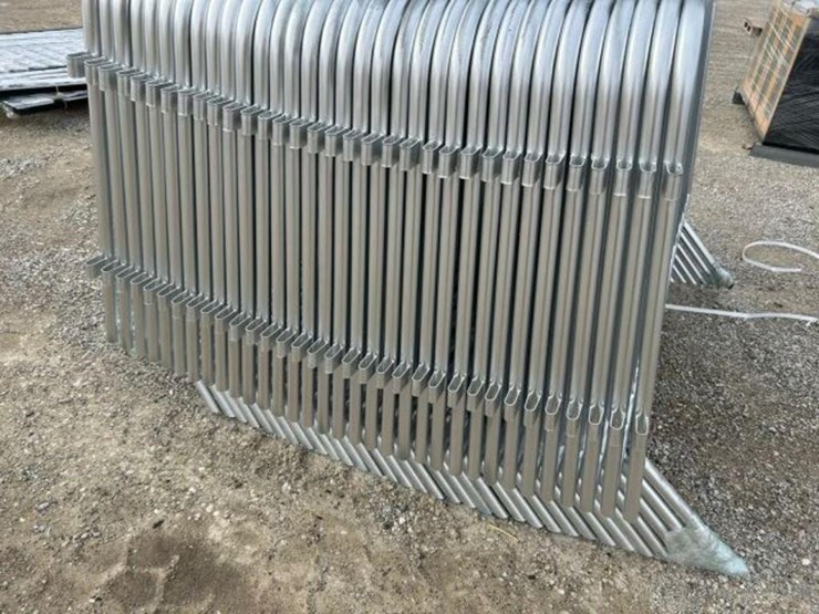unused-qty-of-(80)-galvanized-site-fence-image-6