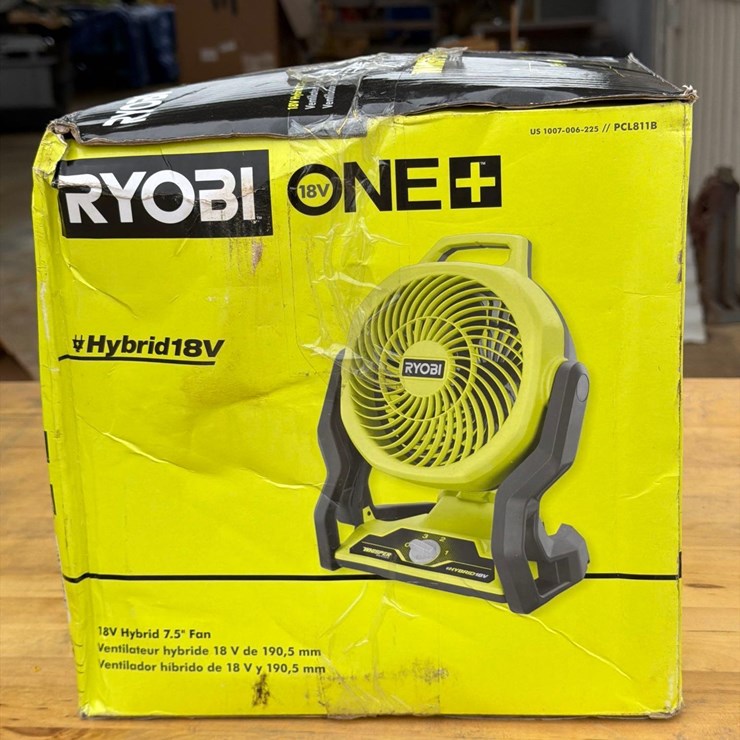 RYOBI 18 V HYBRID 7.5 FAN