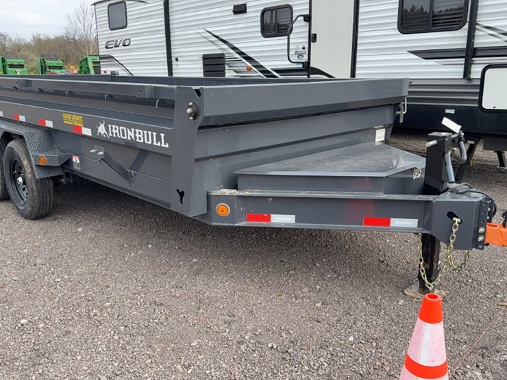 #3000-•-2025-ironbull-16'-bumper-pull-dump-trailer-image-2