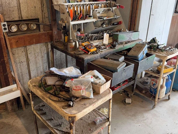 rolling-workbench-with-assorted-tools-and-accessories-image-2