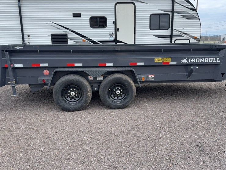 #3000-•-2025-ironbull-16'-bumper-pull-dump-trailer-image-5