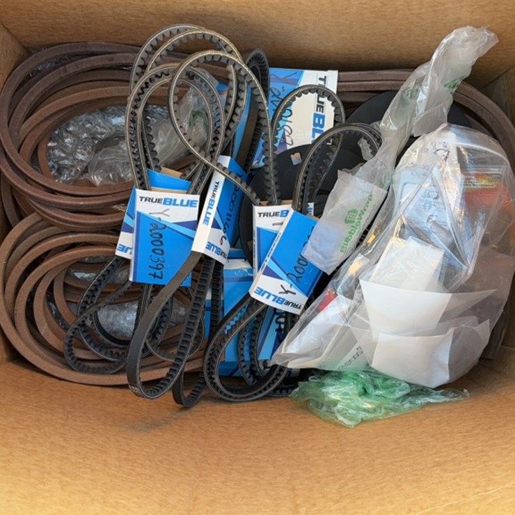 #4030 • BOX OF YAKTA MOWER PARTS