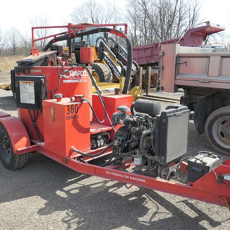 2007 Crafco SS 125 Asphalt Crack Sealer, Isuzu Diesel, Wand, 622 hours