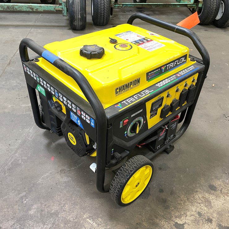 #2538 • Champion Tri-Fuel Generator (Columbia Heights, MN)