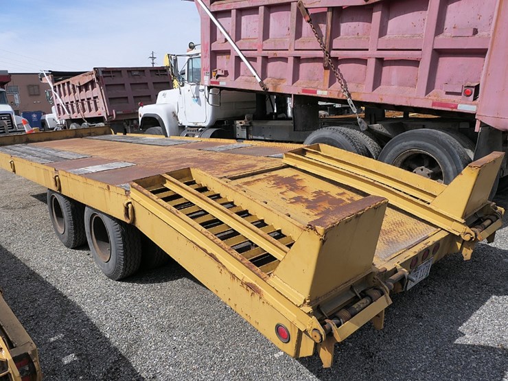 1986-eager-beaver-20h-tag-trailer,-sn:1120ha236gt200284,-20'-deck,-5'-beavertail-w/-ramps,-96''-wide-image-2