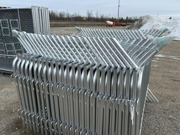 unused-qty-of-(80)-galvanized-site-fence-image-13