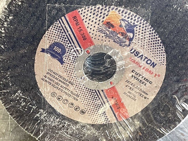 #2467-•-new-steel-cutting-wheels-for-grinder-(cw)-image-2