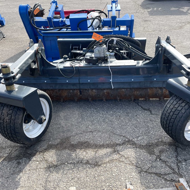 #7081 • Virnig 90" Power Harley Rake For Skid Loader (O9)