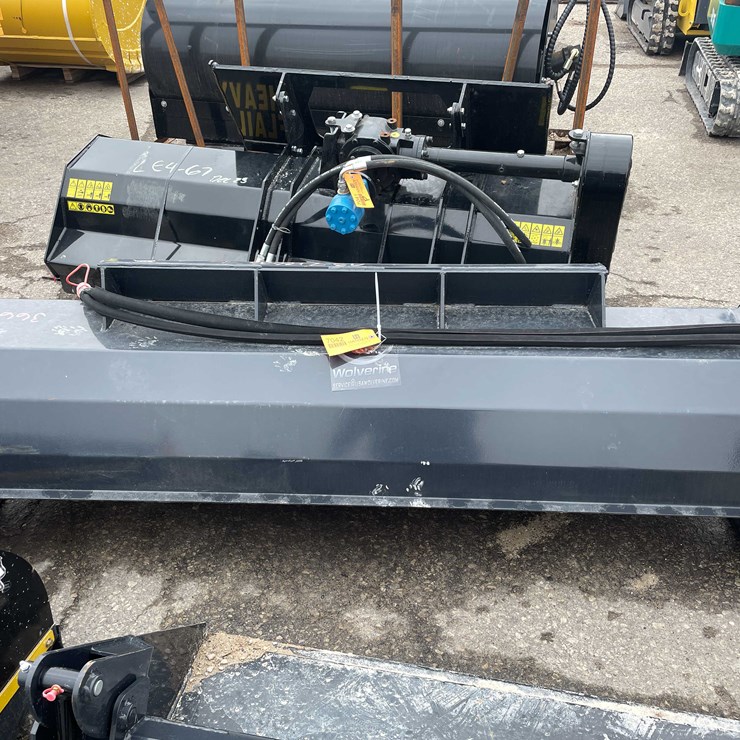 #7042 • Unused Wolverine 72" Skid Steer Rototiller (O10)