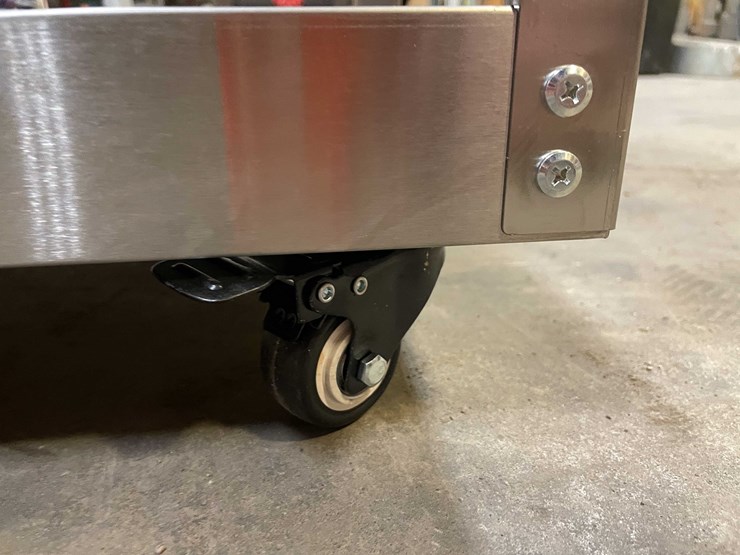 #2449-•-stainless-steel-cart-on-wheels-(pr13)-image-7