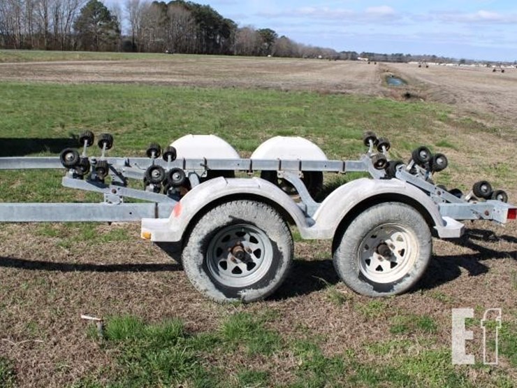 #901-2001-venture-trailer-24'-tandem-axle-boat-tra-image-2