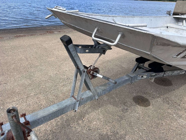 hanko-aluminum-14'-jon-boat-w/2022-mercury-25hp-4-stroke-outboard-motor-&-trailer-image-66