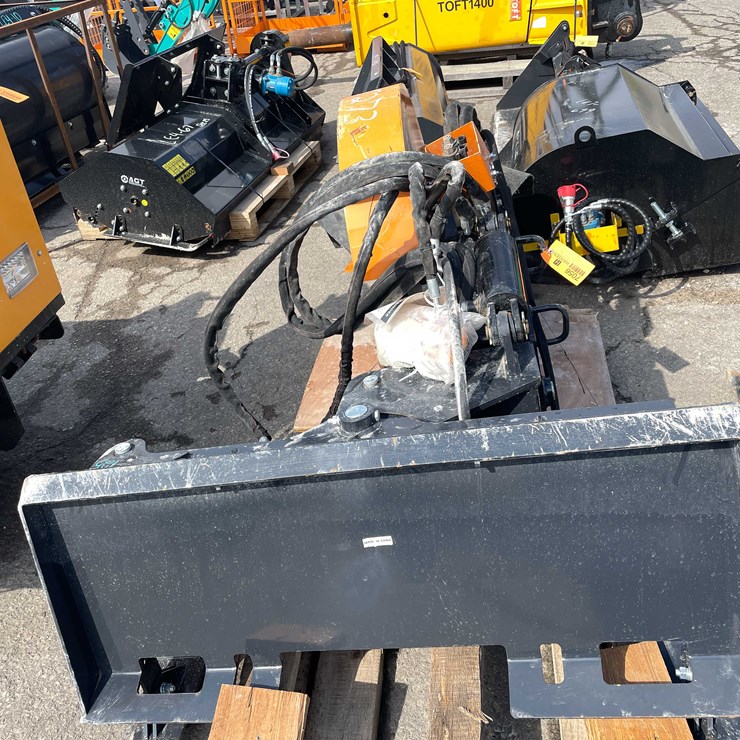 #7056 • Unused Wolverine Skid Steer Stump Grinder (O9)