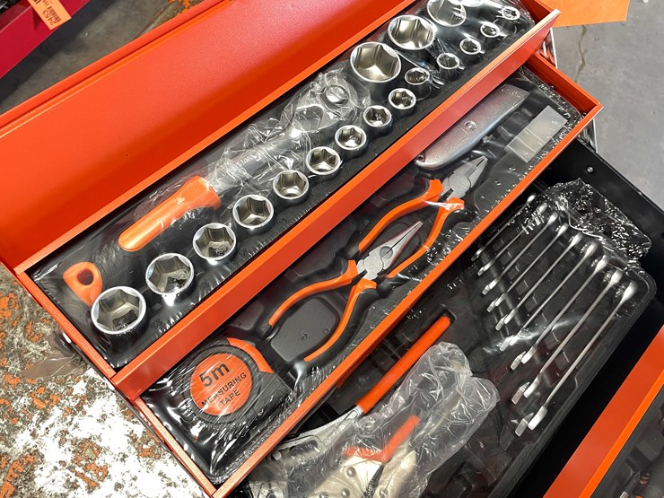 #2452-•-new-85-pieces-all-purpose-tools-set-with-in-metal-tool-box-(cw)-image-5