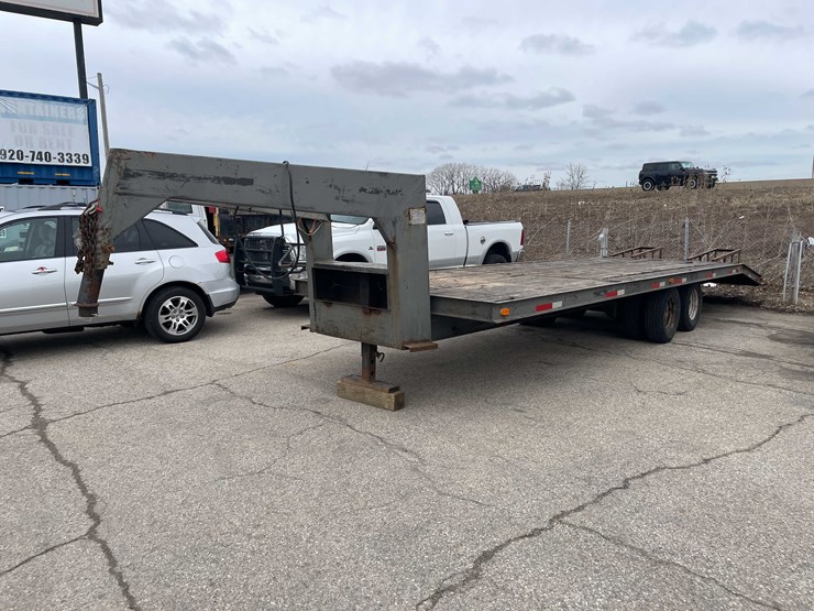 #1460-•-1987-redi-haul-gooseneck-trailer-(has-wi-title)-(of)-image-1