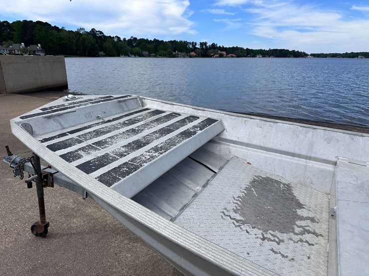 hanko-aluminum-14'-jon-boat-w/2022-mercury-25hp-4-stroke-outboard-motor-&-trailer-image-61