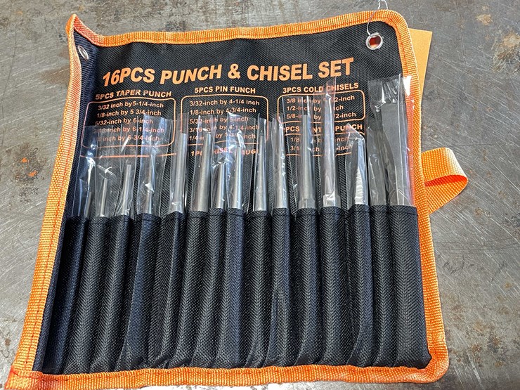 #2460-•-new-16-pieces-punch-and-chisel-set-(cw)-image-1