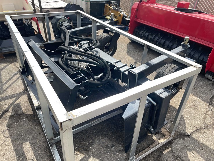 #7040-•-unused-arteer-72"-skid-steer-landscape-harley-rake-(o10)-image-2