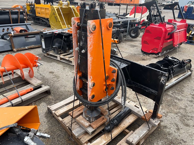 #7031-•-unused-wolverine-pd1-12-03d-skid-steer-hydraulic-post-pounder-(o11)-image-5