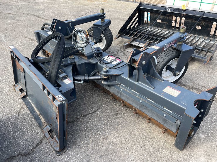 #7081-•-virnig-90"-power-harley-rake-for-skid-loader-(o9)-image-4