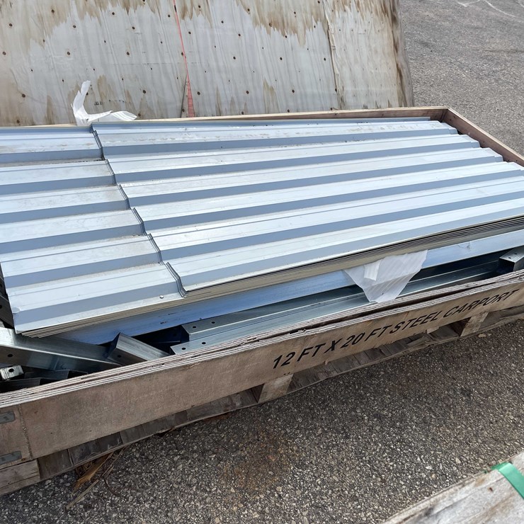 #7055 • Unused GP1220 Steel Carport (O9)