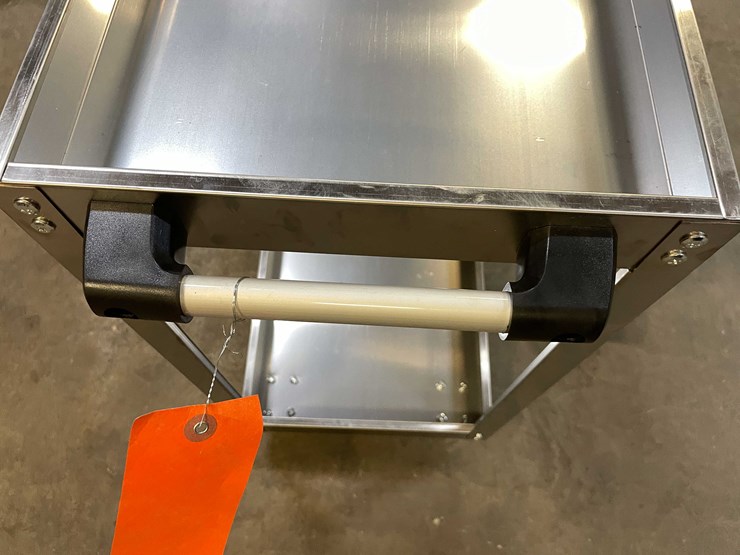 #2449-•-stainless-steel-cart-on-wheels-(pr13)-image-4