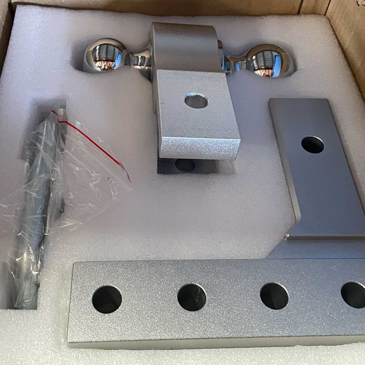 #2476 • New 2" Receiver with 6" Drop, 2' and 2" and 2-5/16 (CW)